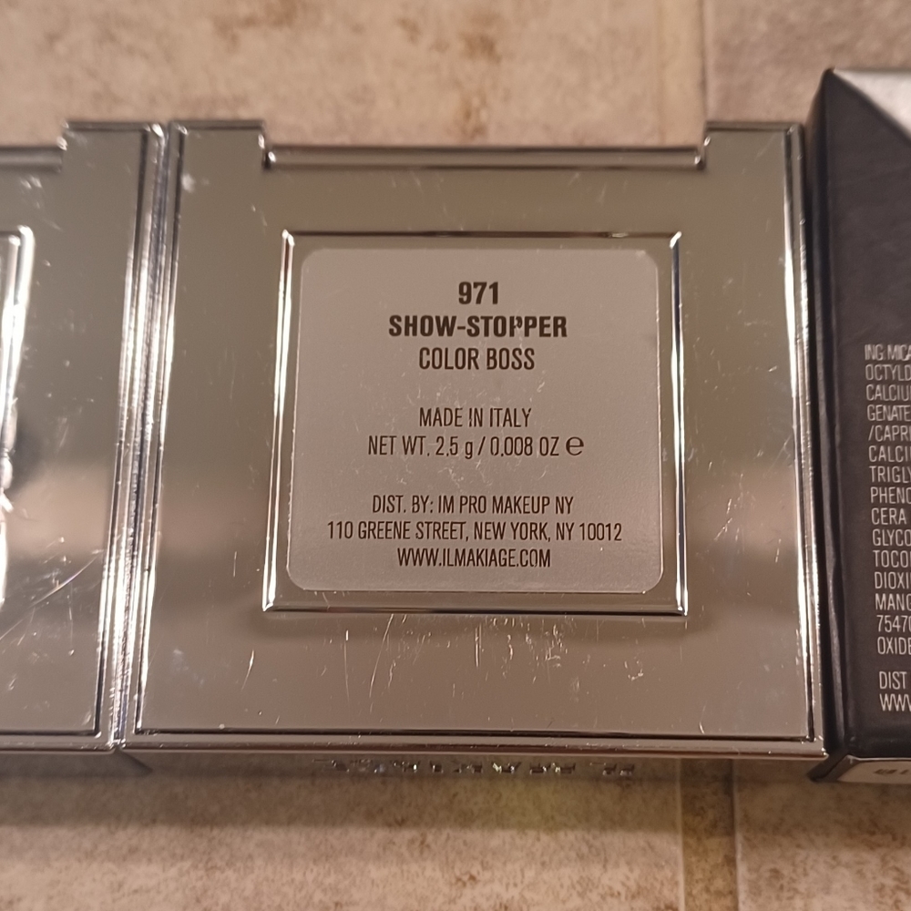 🟤Il Makiage Color Boss Eye Shadows & 1 Inkliner 2 No Bullsh*t ☆ 1 Show-Stopper - Picture 8 of 10